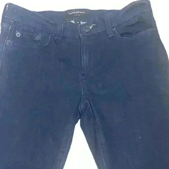 🔥🔥. SALE. 🔥🔥Banana Republic Factory Two Pairs of Denim Jeans Size 26/2 - Picture 4 of 15